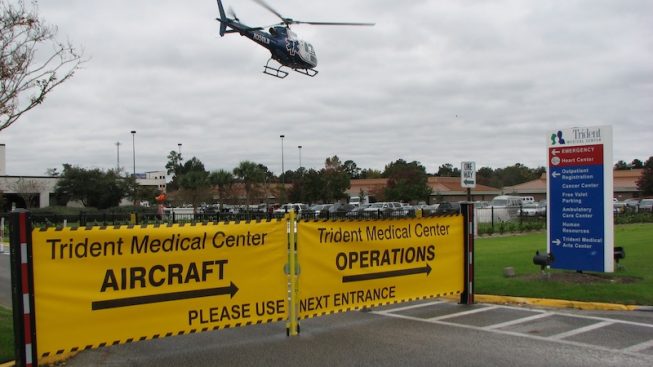 Sidewinder Trident Barrier in Use